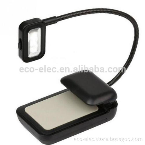 Book Light 3 LED E-reader Clip with Flexible Read Light lamp for Ebook Kindle for Pocketbook Reading Lamp USB Light